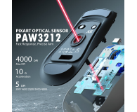 Attack Shark Outlet X5 Superlight PAW3212 biało-czarna - 1560606 - zdjęcie 8